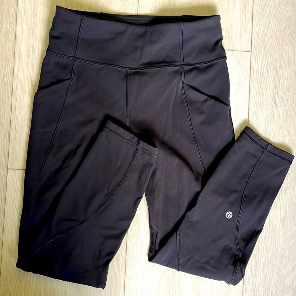 Lululemon leggings with pockets size 6